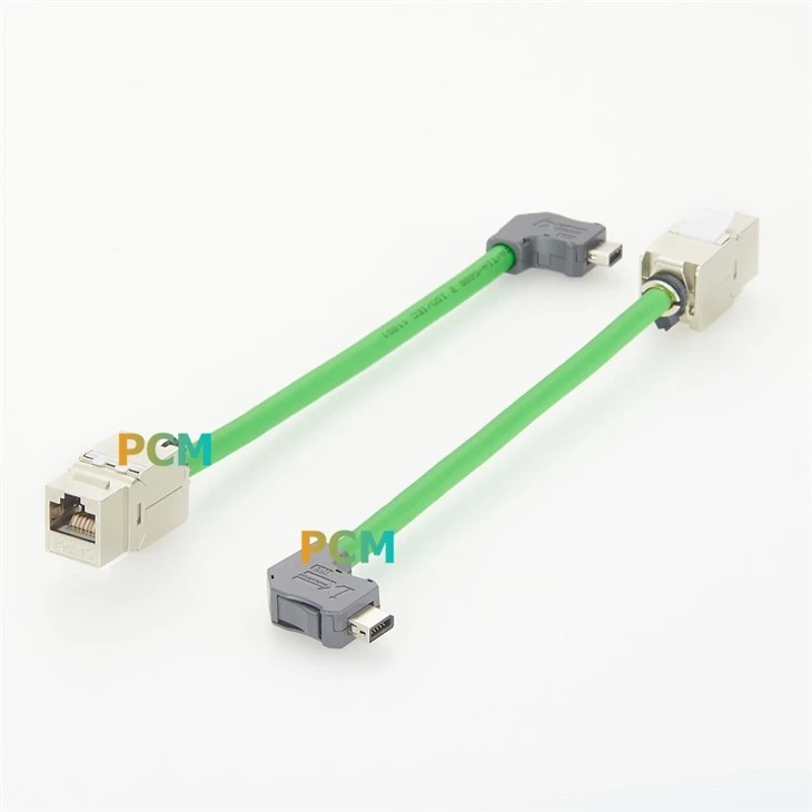 Right Angle Down IX A Plug To RJ45 Jack Cable factory