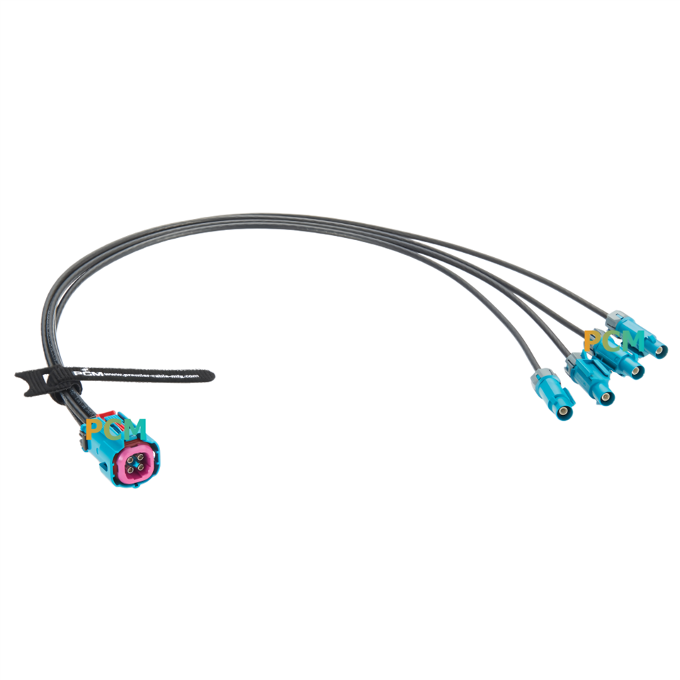 Waterproof Rosenberger Mini Fakra Cable 4 In 1 suppliers