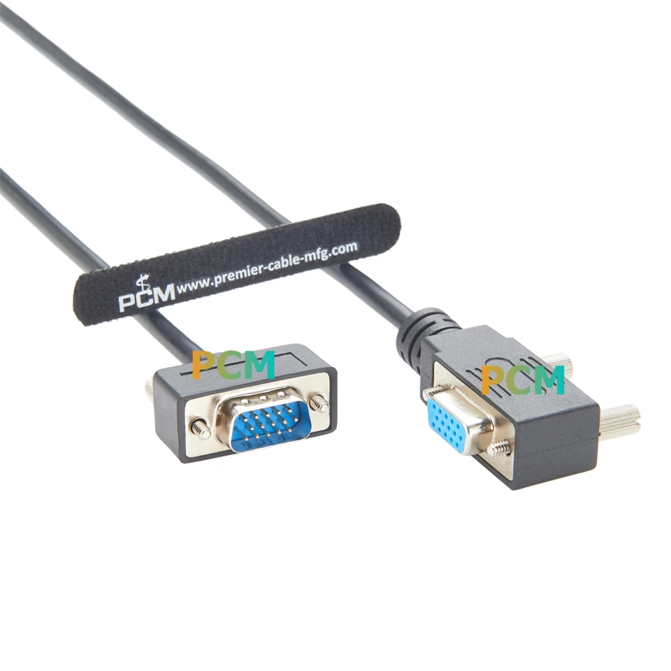 90 Degree Left Angled VGA RGB Extension Cable suppliers