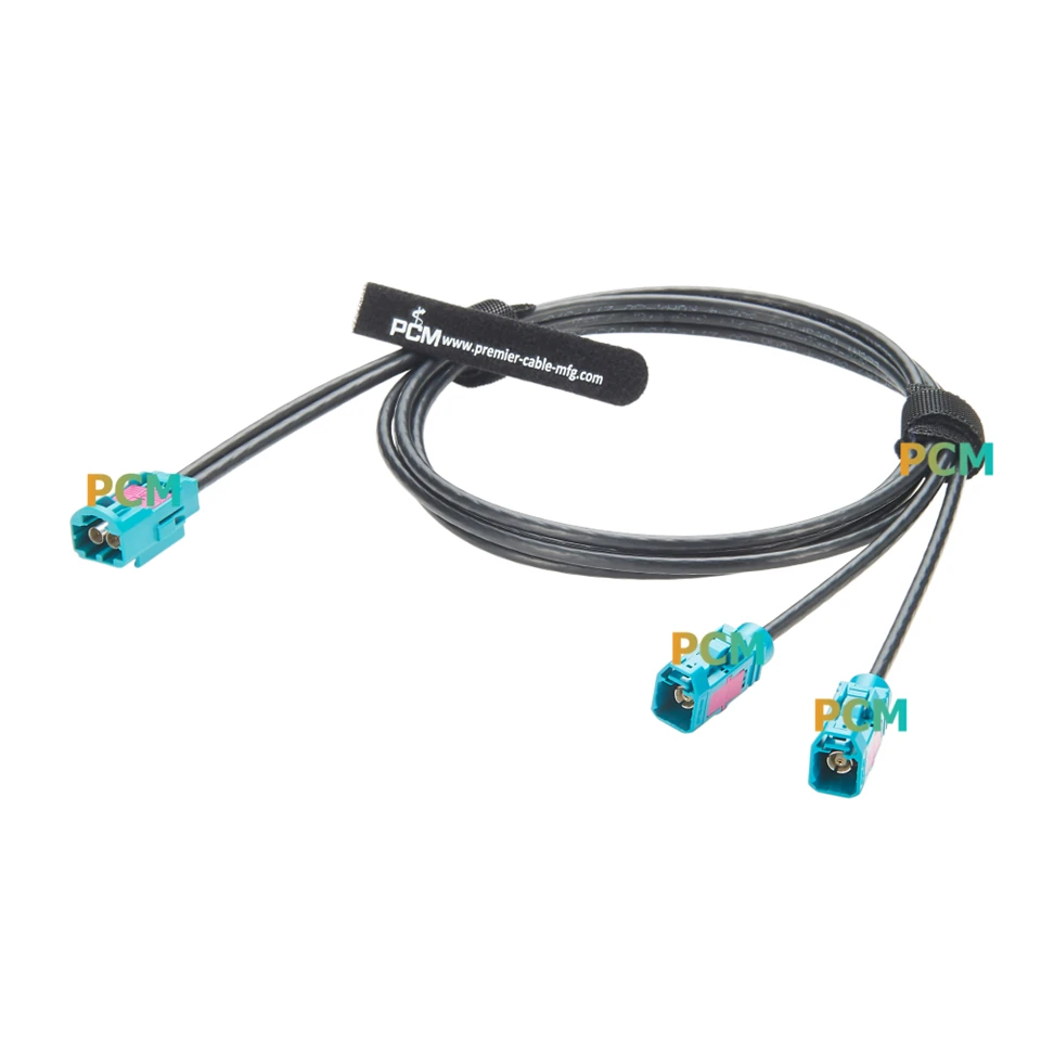 Dual Cavity Mini Fakra RF Coaxial Cable