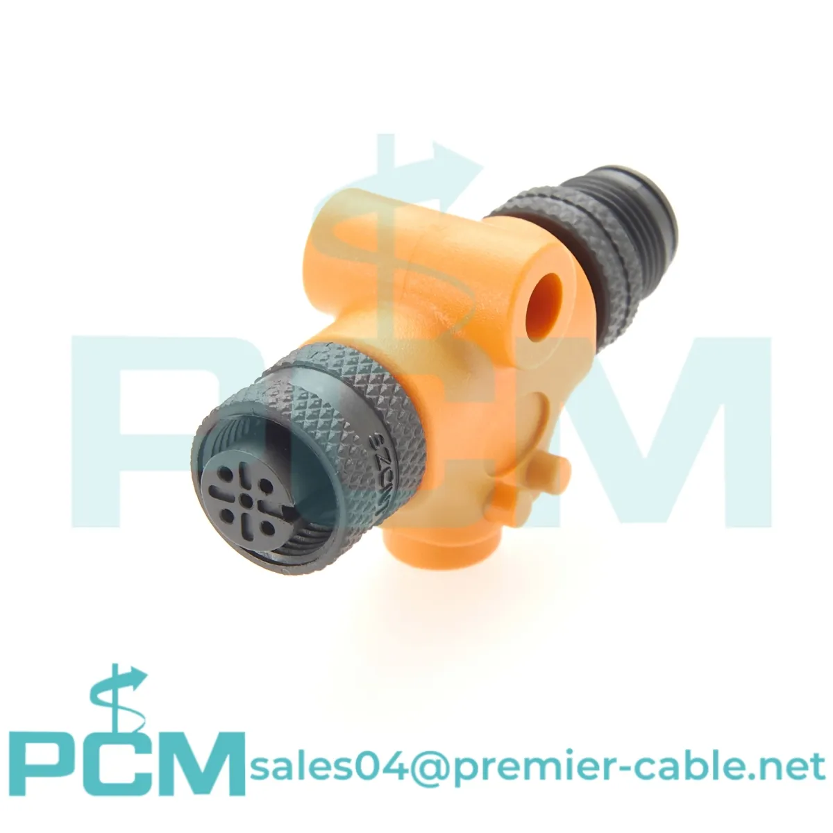 NMEA 2000 M12 5 PIN yon kòd adaptè gason ak fi