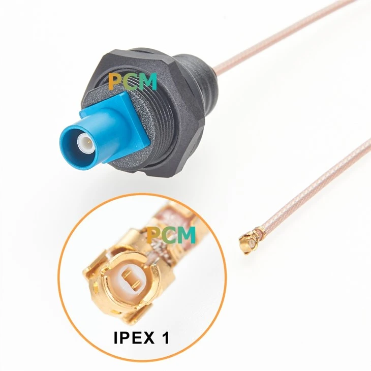 IPEX UFL To Fakra RF Antenna Cable RG178