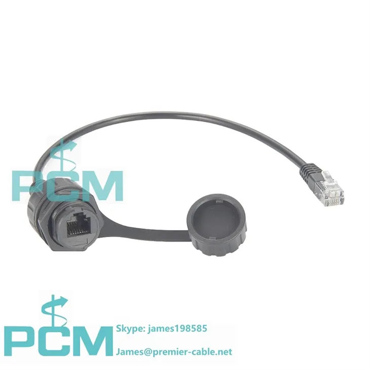 RJ12 6P6C To RJ48 10P10C Waterproof Cable