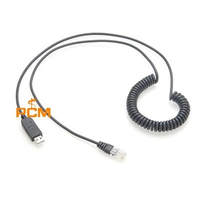 BMS RJ 12 6 P6C pou USB RS485 Pwogramasyon Kòd bobin