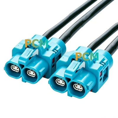 BNC Gason Pou FAKRA Jack RG316 Coaxial Kab Asanble