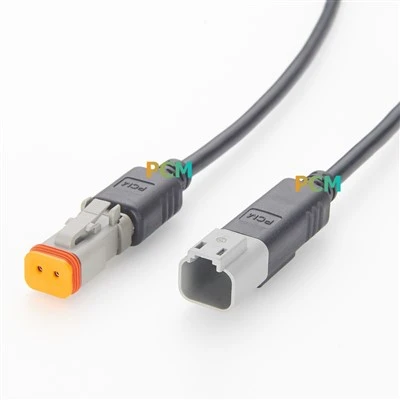 Deutsch DT 2 PIN ekstansyon kab DT04-2P Pou DT06-2S