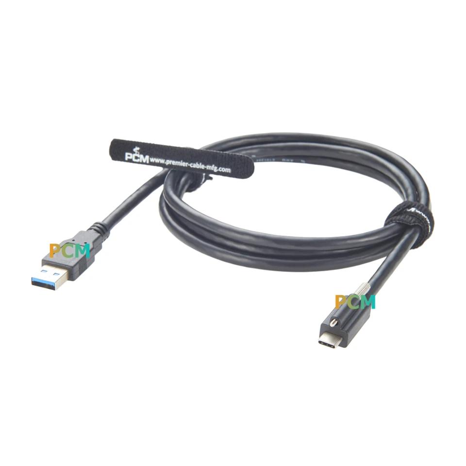 USB 3.0 To USB C Cable With Single Screw Locking factory
