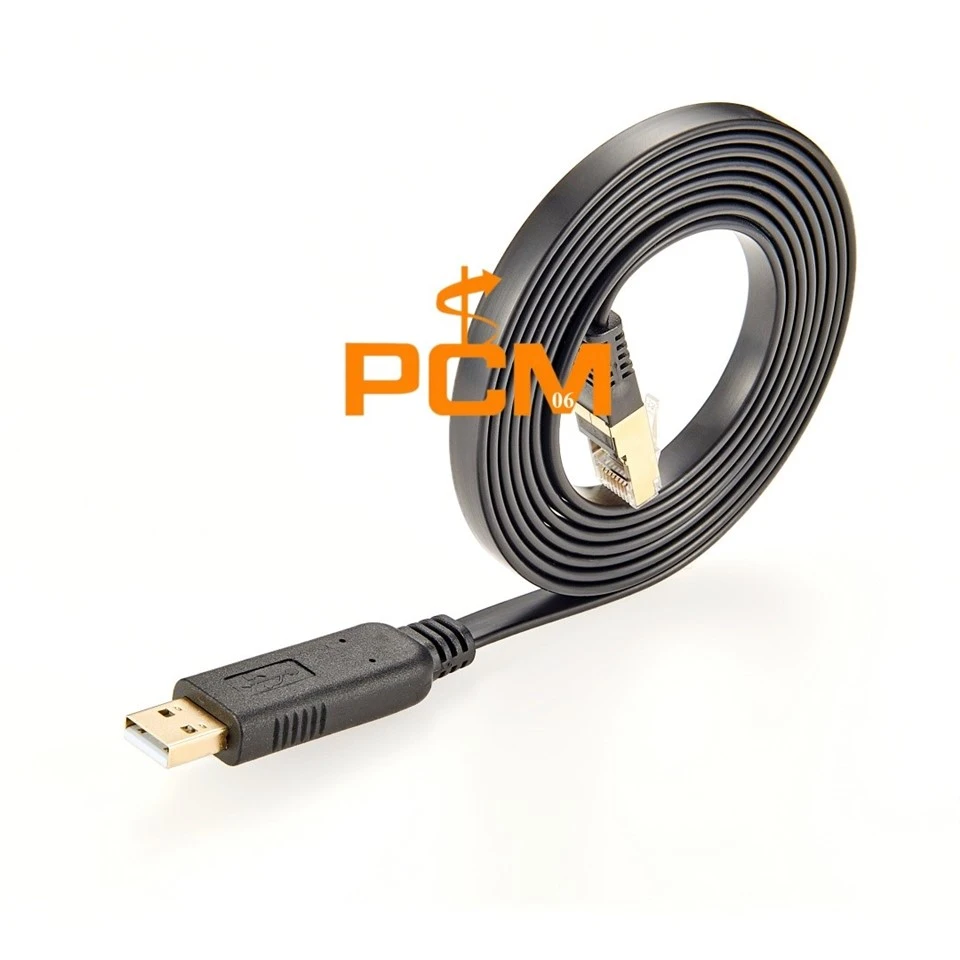 USB-A To RJ45 Serial Cisco Rollover Cable
