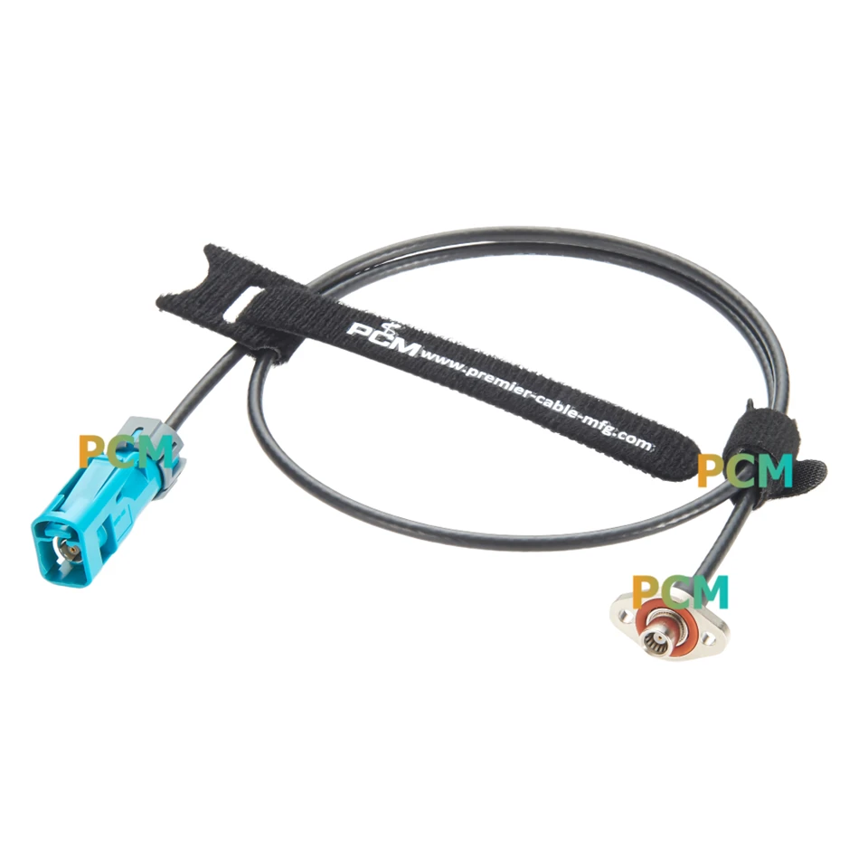 Waterproof Fakra To SMB Flange Mount Cable