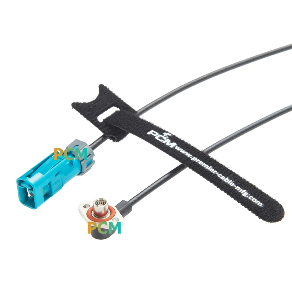 Waterproof Fakra To SMB Right Angle Cable factory